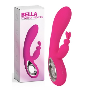 Wibrator-Bella,36 funkcji, USB Pink